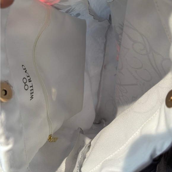 NWOT Well Read brand tote bag: Rebecca - Picture 4 of 4